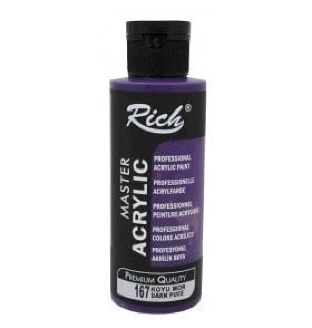 Rich Master Akrilik 120 Cc Koyu Mor Akr-120-167
