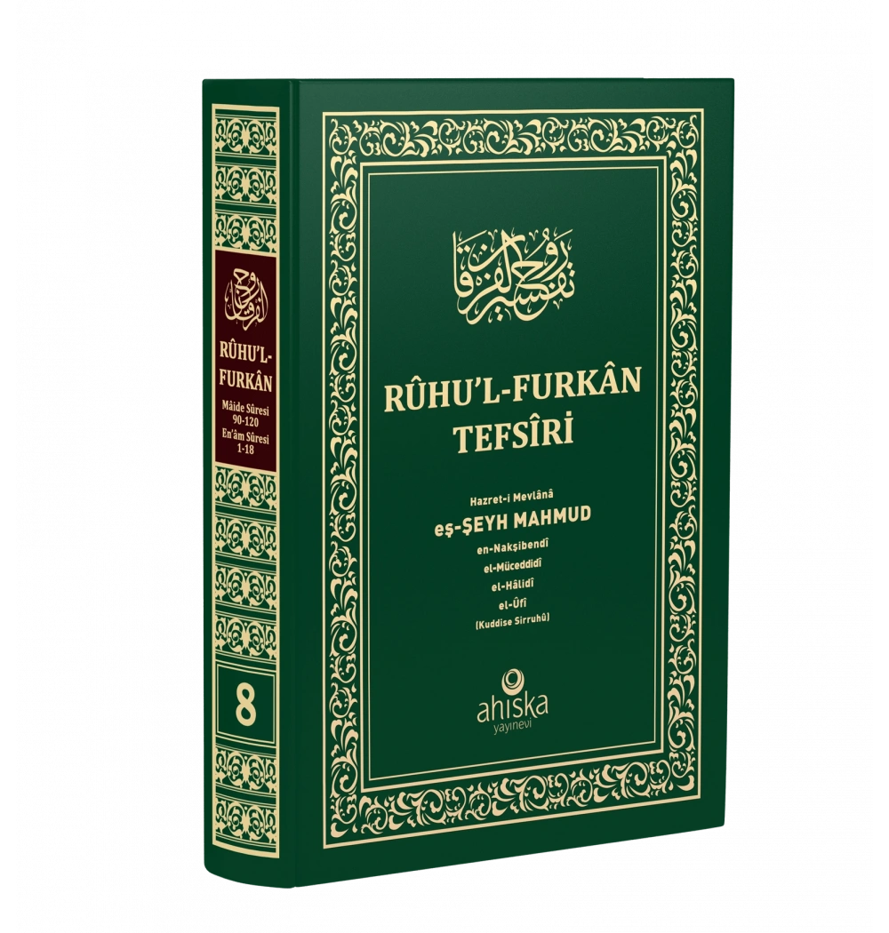 Ruhul Furkan 8.Cilt Orta Boy Ahıska Yayın