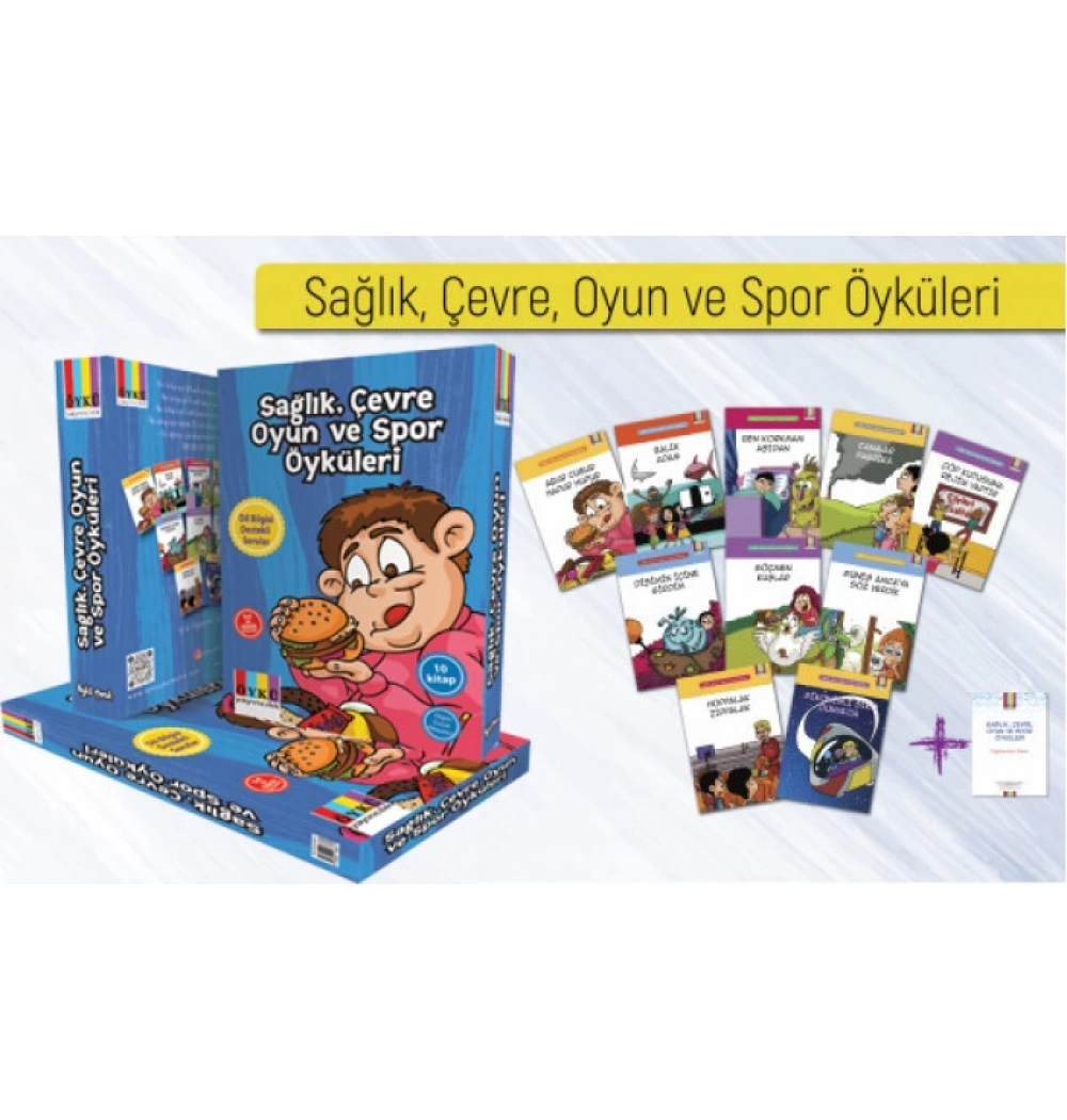 Sağlık Çevre Oyun Ve Spor Öyküleri 10 Kitap Set Öykü Yayıncılık