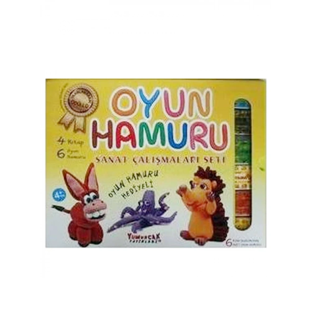 SANAT ÇALIŞMALARI 4 LÜ EĞİTİM SETİ YUMURCAK