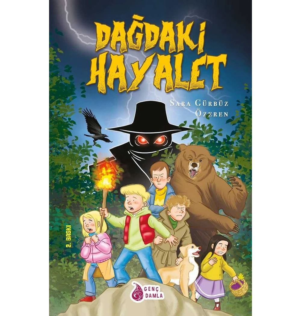 Sara Gürbüz Özeren Seti Dağdaki Hayalet + Kikirik Kazım 2 Kitap Ciltli Damla