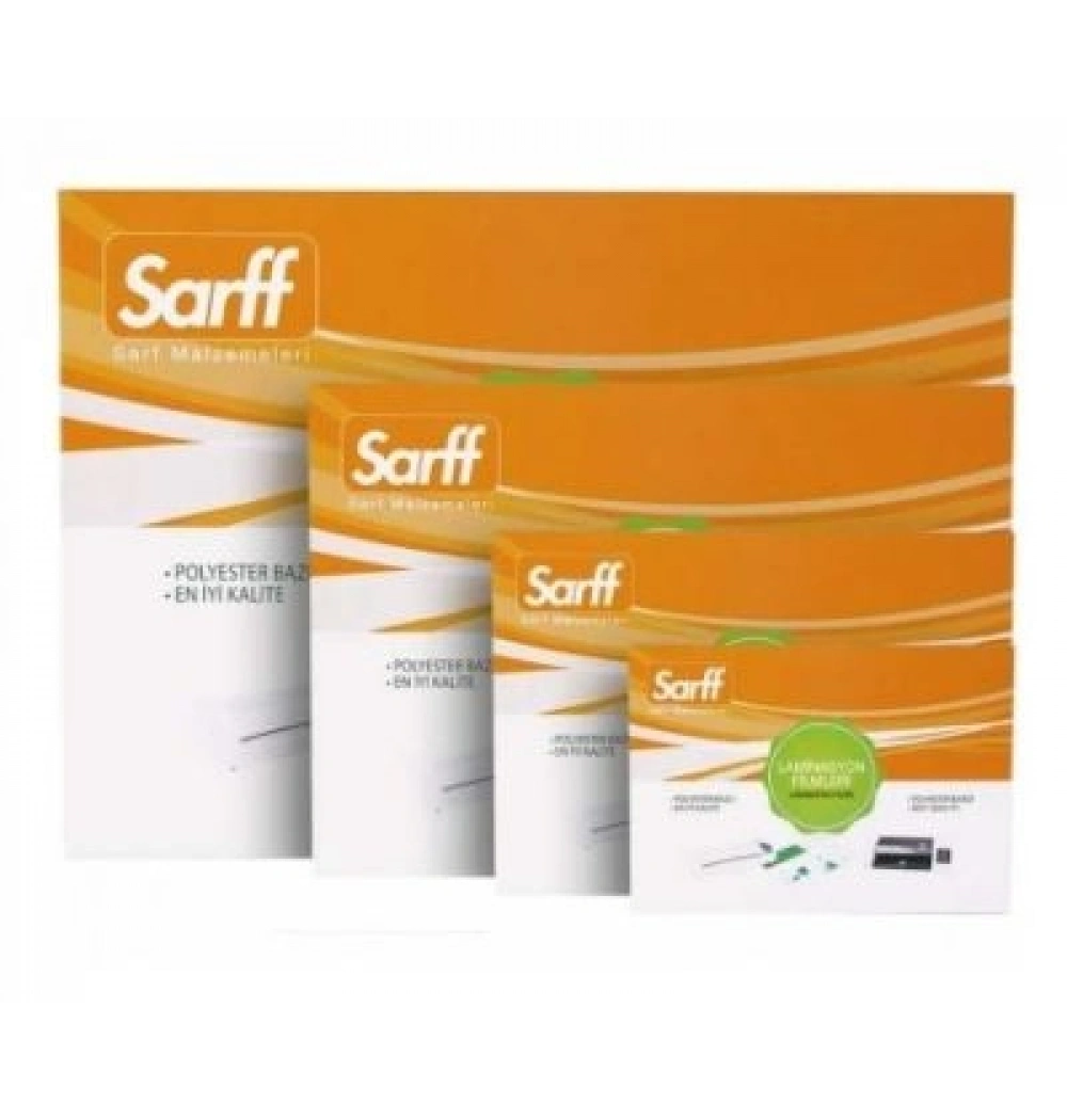 Sarff A5 Polyester Laminasyon Filmi 125 Mic Kod:15309017