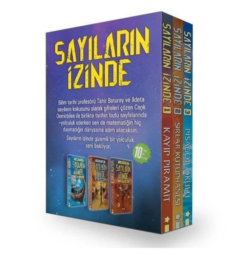 SAYILARIN İZİNDE 3 KİTAP SET ACAYİP YAYIN