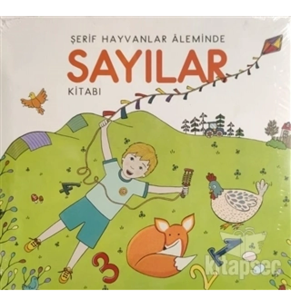 Şerif Hayvanlar Aleminde Sayılar Kitabı 4+Yaş Uçan Kitap