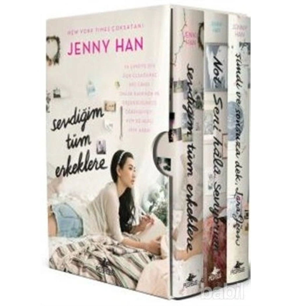 Sevdiğim Tüm Erkeklere 3 Kitap Ciltli Jenny Han Pegasus
