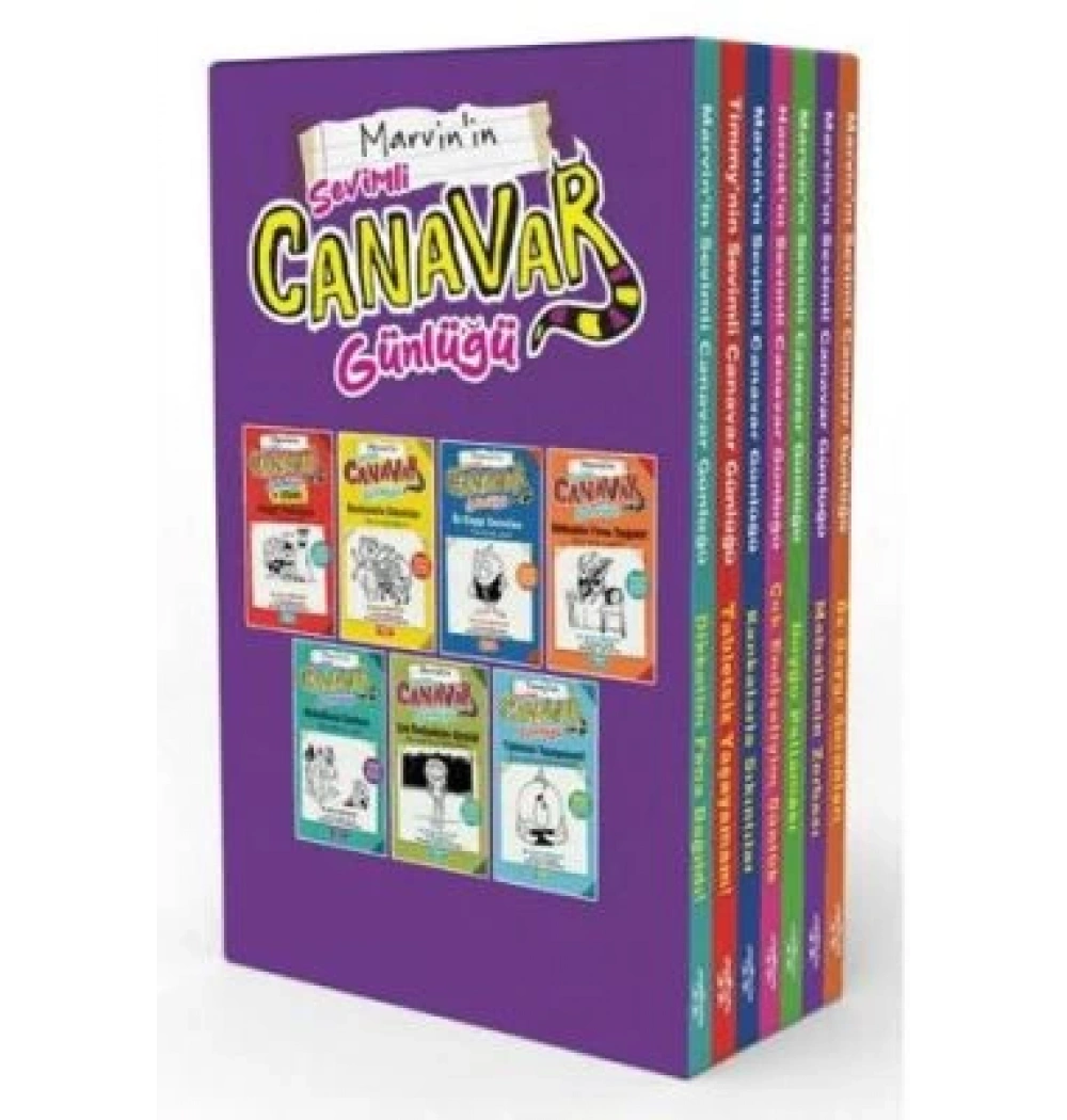 Sevimli Canavar Günlüğü 7 Kitap Set Yediveren