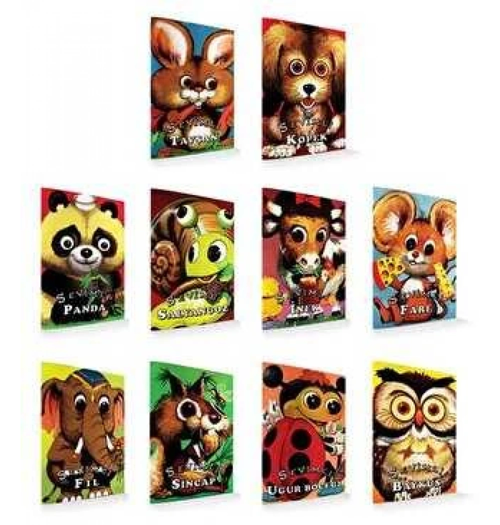 Sevimli Hayvanlar Dizisi (10 Kitap) Damla Yay.