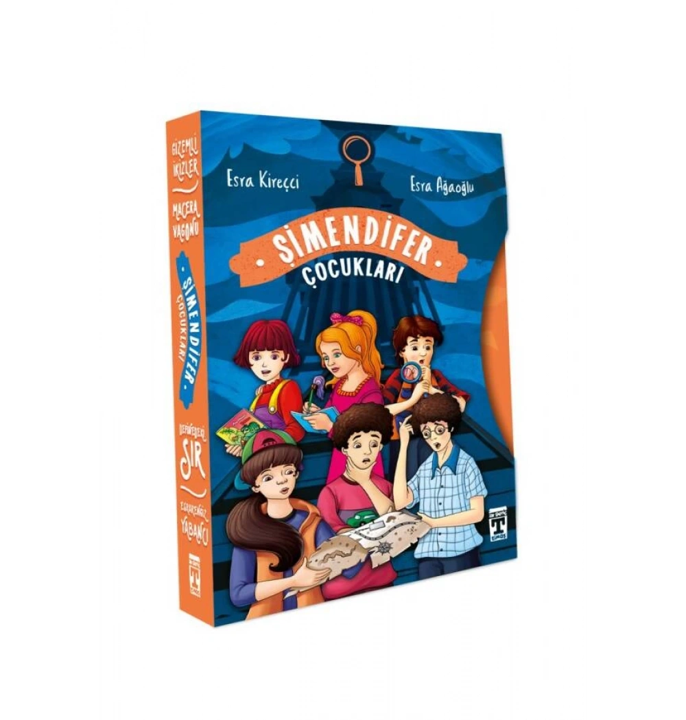 Şimendifer Çocukları Esra Kireççi 4 Kitap Set Timaş Genç
