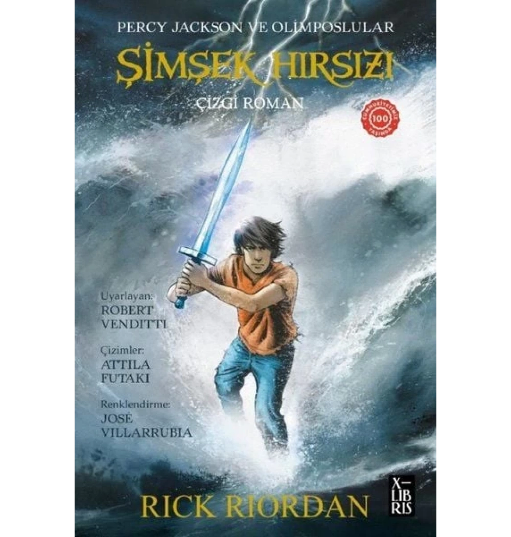 Şimşek Hırsızı Çizgi Roman Xlıbrıs