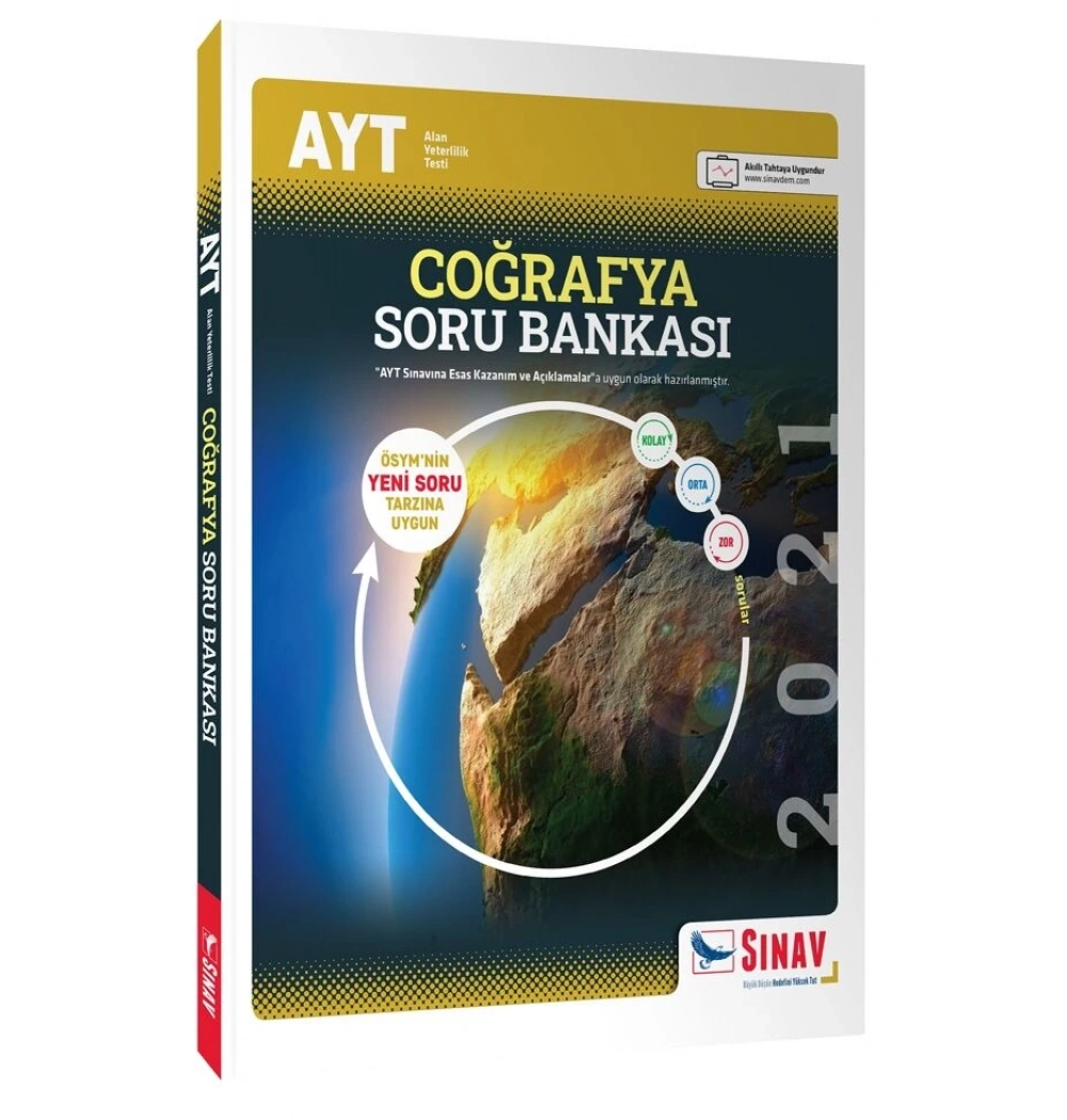 Sınav Ayt Coğrafya Soru Bankası
