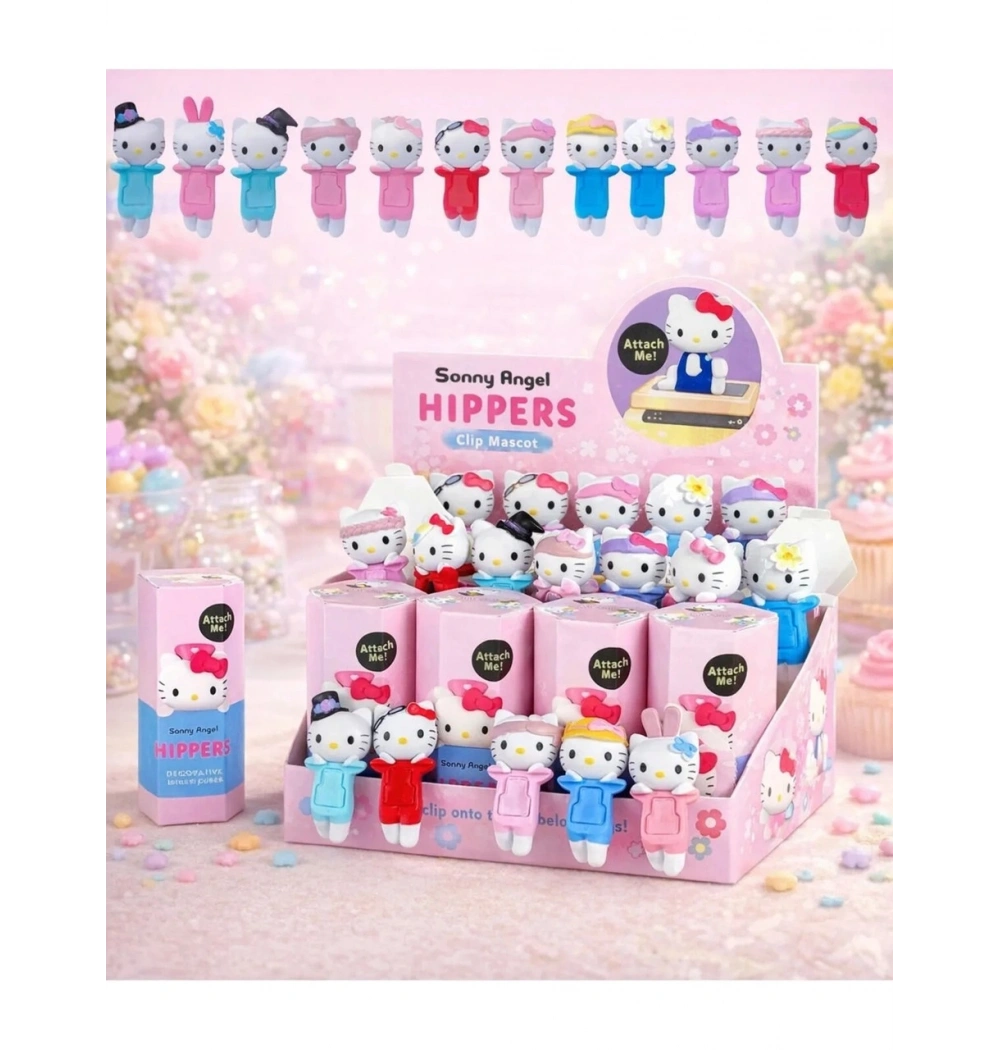 Sony Angel - Hello Kitty Hippers Dekoratif Mini Fügür