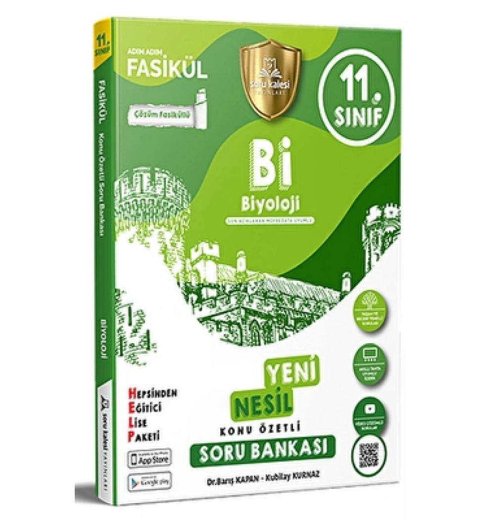Soru Kalesi 11.Sınıf Biyoloji Sistemler Yeni Nesil Soru Bankası