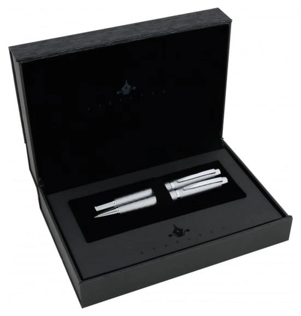 Steelpen Slayt Mat Krom Dolmakalem+Tükenmez