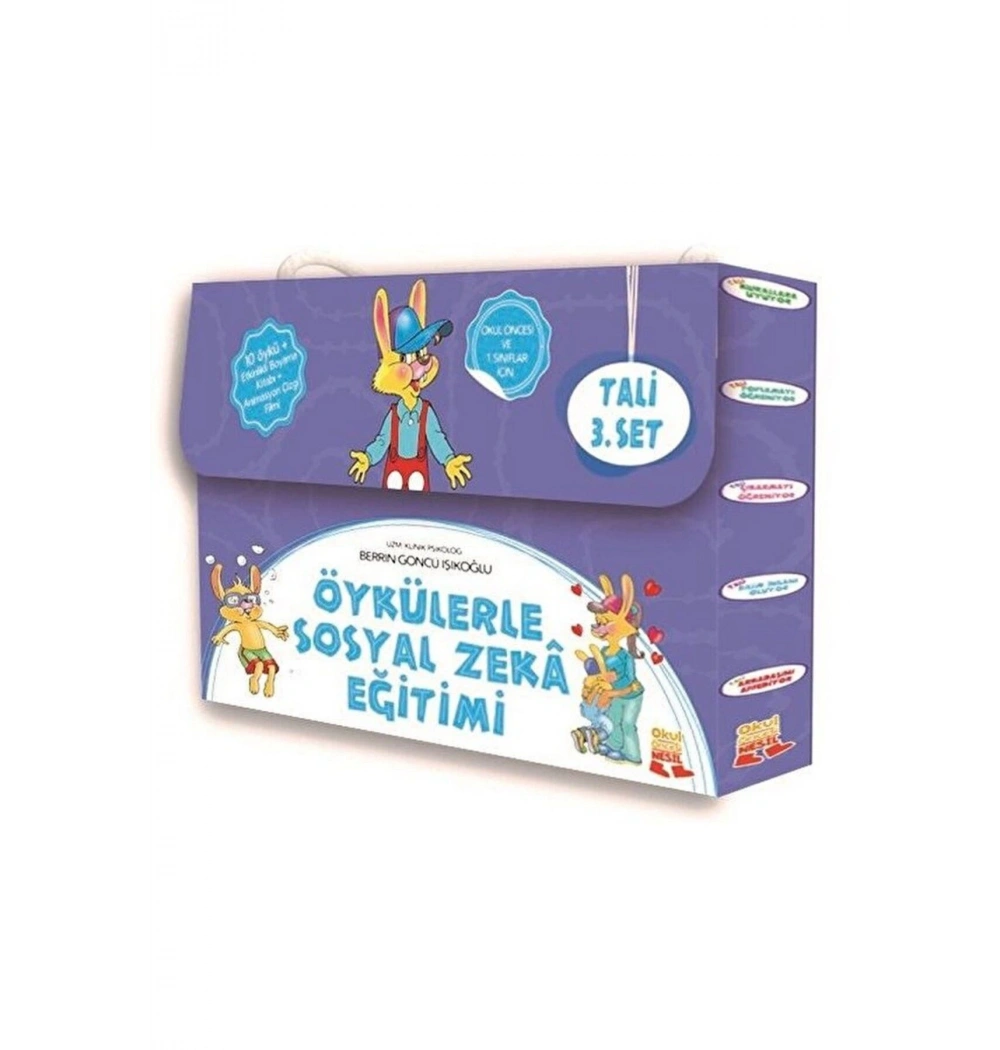 Tali 3 Öykülerle Sosyal Zeka Eğitimi Seti 10 Kitap Nesil