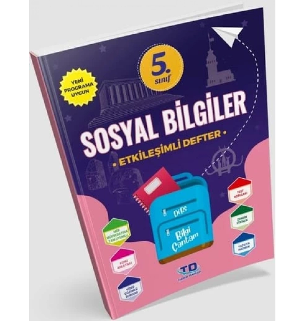 Tandem 5.Sınıf Sosyal Bilgiler Etkileşimli Defter