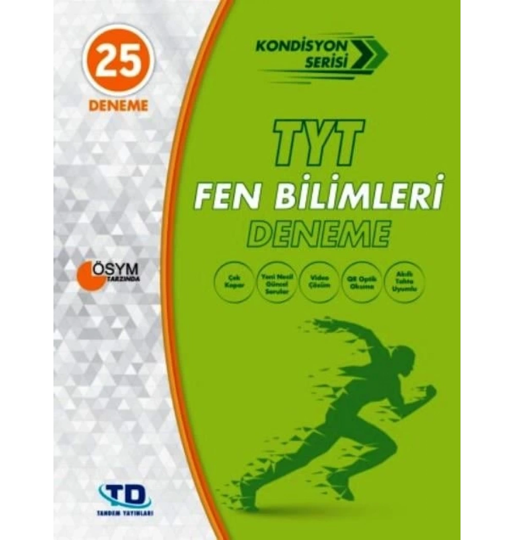 Tandem Tyt Fen Bilimleri Kondisyon 25 Li Deneme