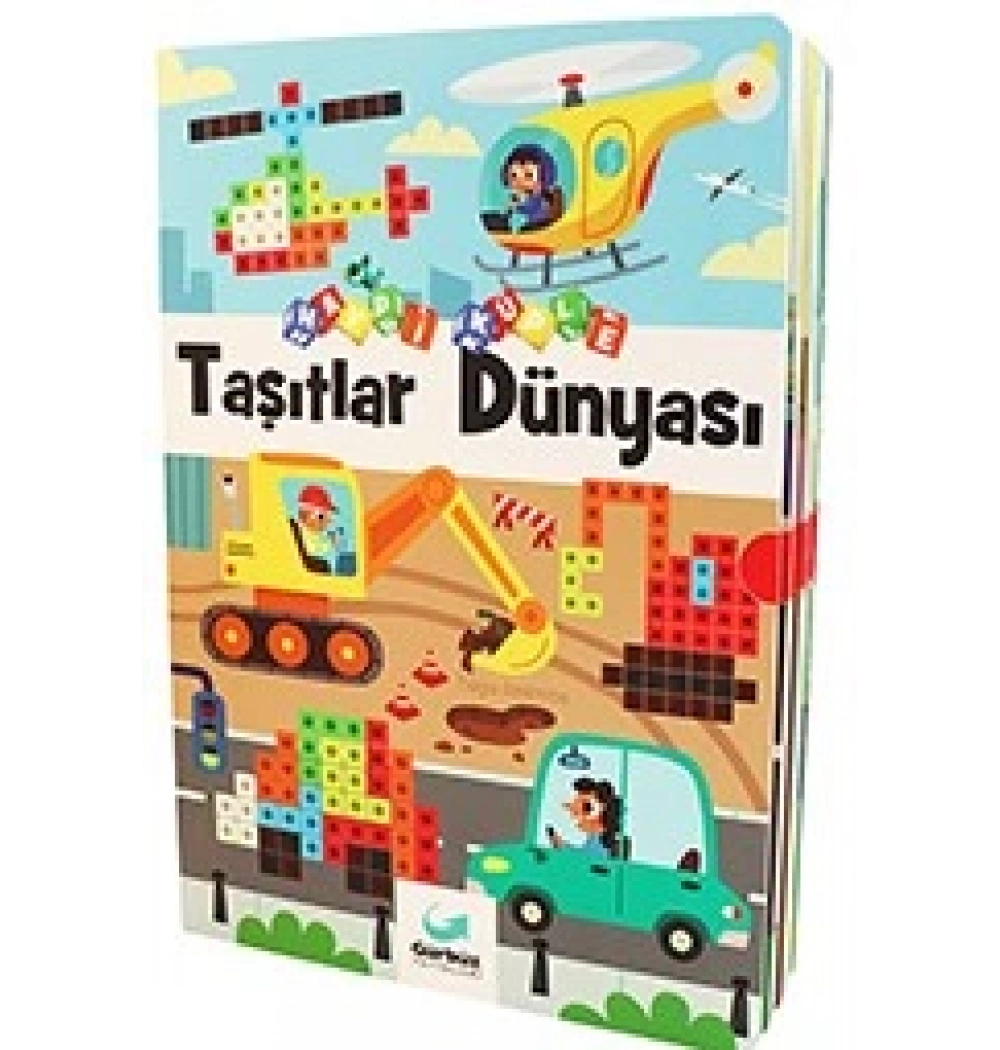 Taşıtlar dünyası legolu - kitaplı set gürbüz