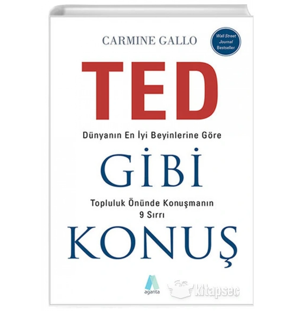 Ted Gibi Konuş. Carmıne Gallo Aganta