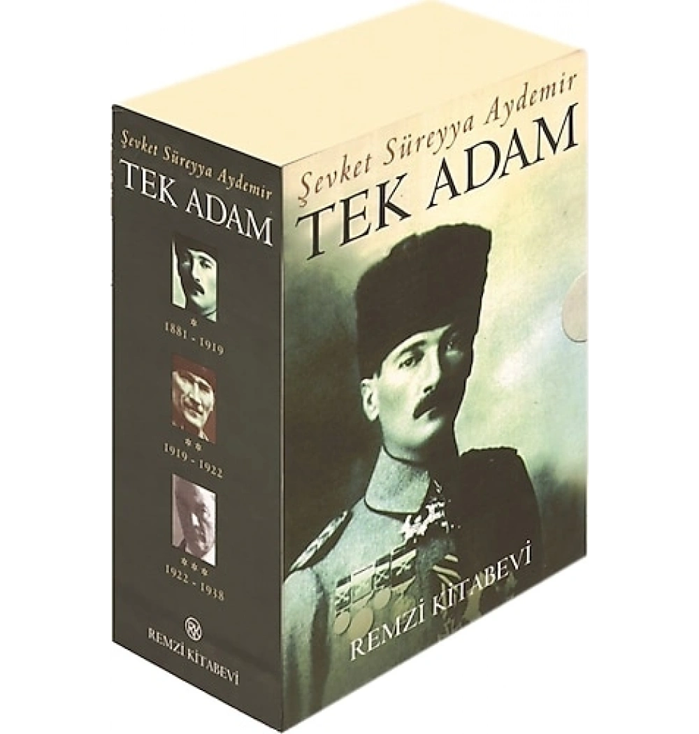 Tek Adam Mustafa Kemal 3.Cilt Ş.Süreyya Aydemir Remzi Yayın