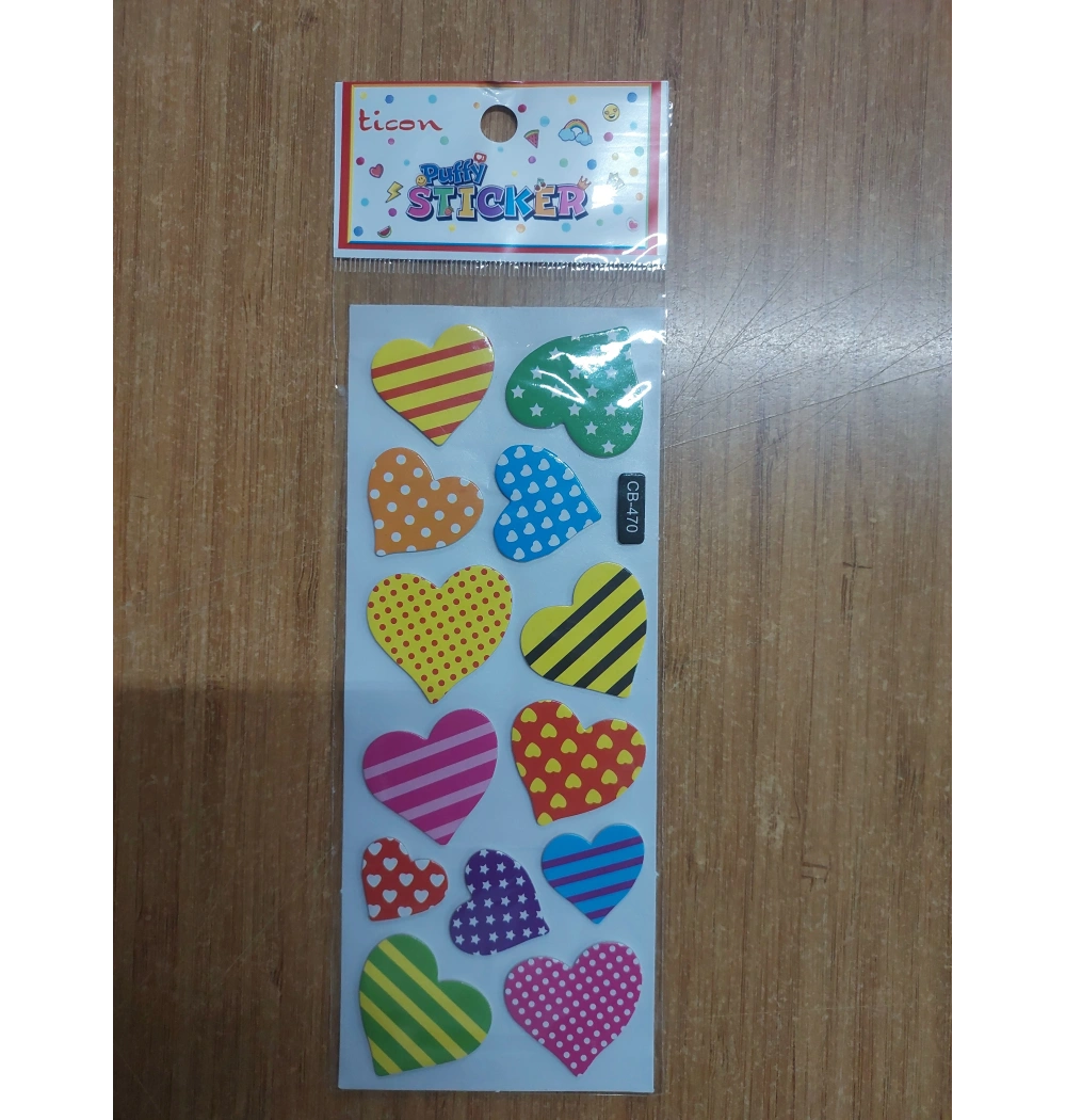 Ticon Sticker Tps-0044 Puffy Kalp 348884