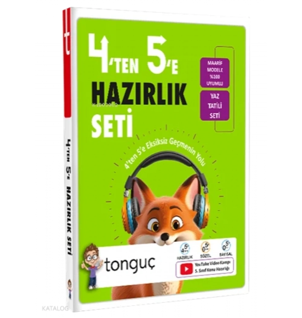 Tonguç 4 ten 5 e Hazırlık Seti Yaz Tatili Seti