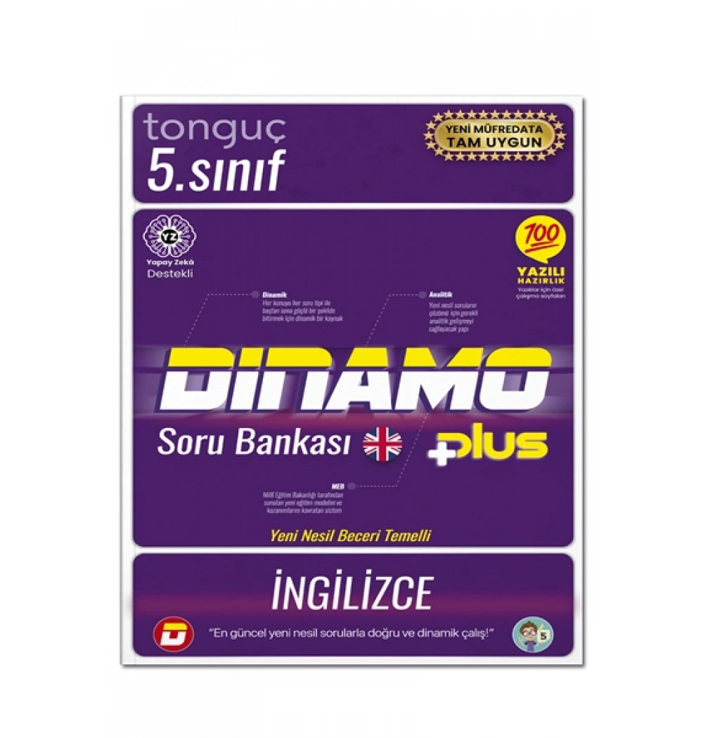 TONGUÇ 5.SINIF DİNAMO İNGİLİZCE SORU BANKASI +PLUS