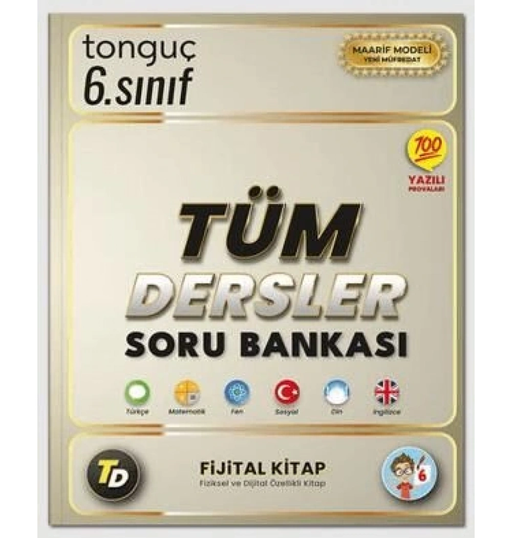 Tonguç 6.Sınıf Tüm Dersler Soru Bankası Maarif Modeli