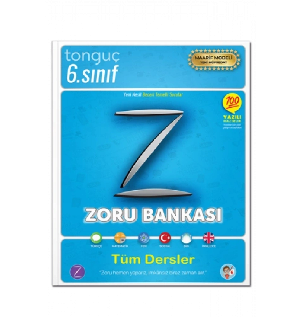 Tonguç 6.Sınıf Tüm Dersler Zoru Bankası Maarif Modeli