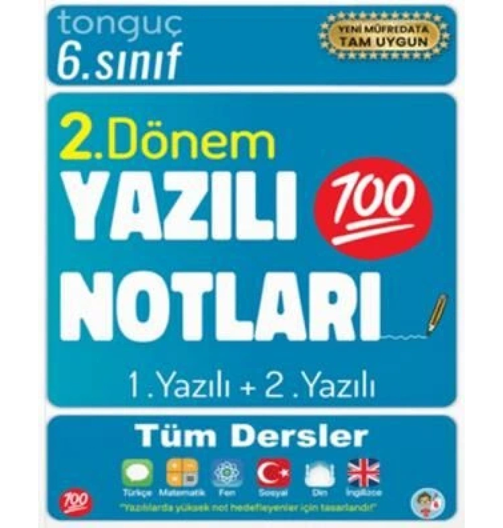 TONGUÇ 6.SINIF TÜM DERSLER 2.DÖNEM YAZILI NOTLARI