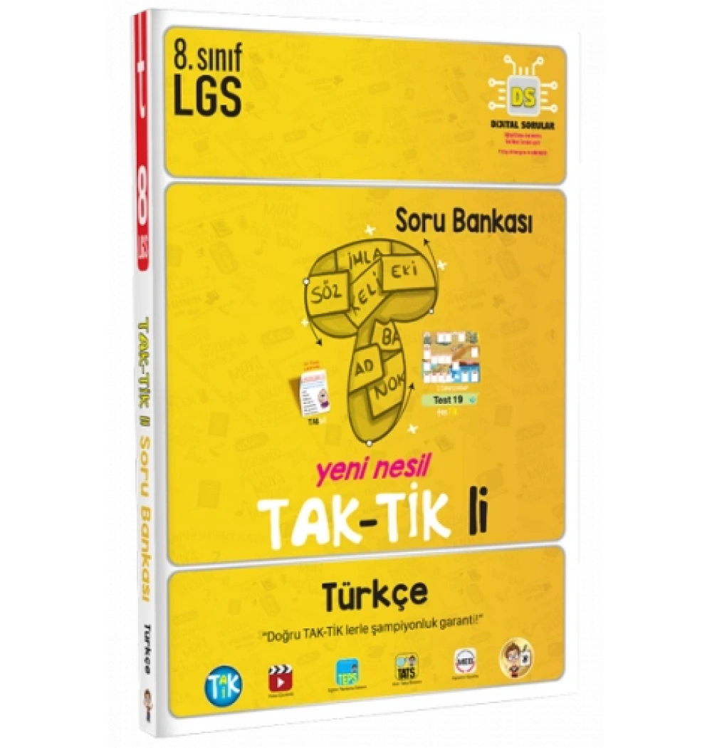Tonguç 8.Sınıf Lgs Türkçe Taktikli Soru Bankası