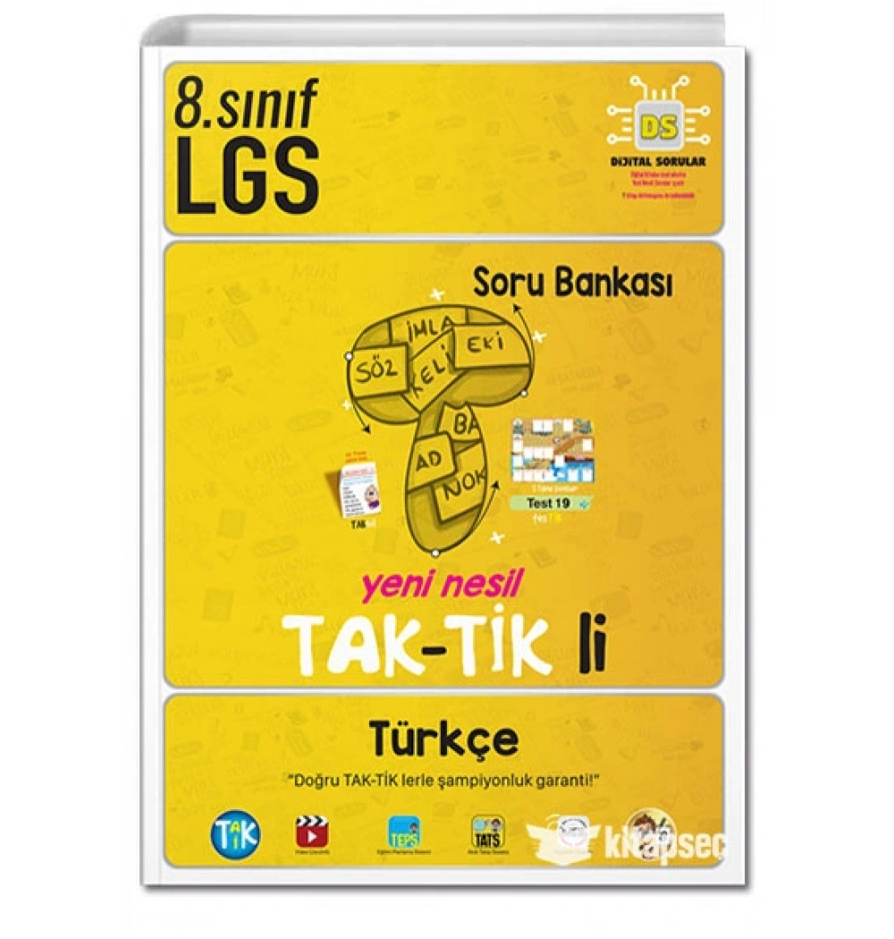 Tonguç 8.Sınıf Lgs Türkçe Taktikli Soru Bankası