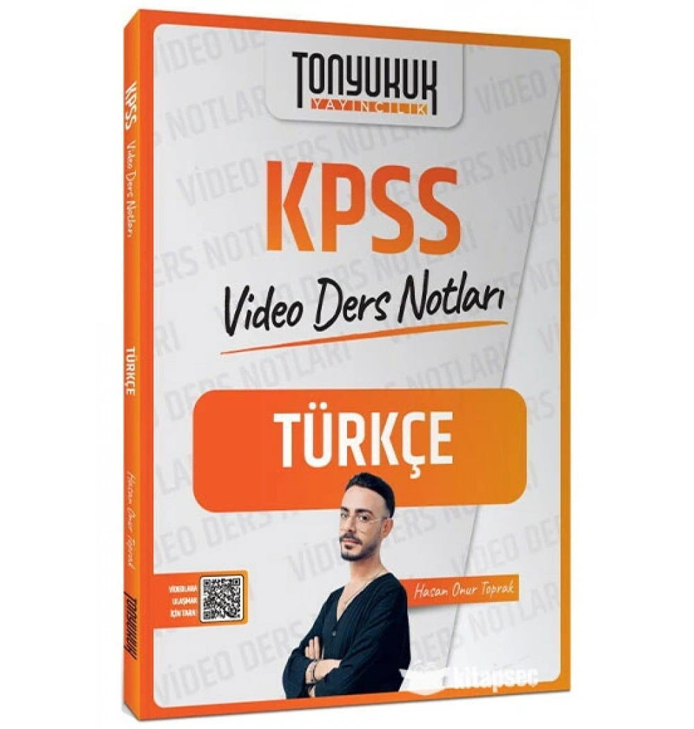 TONYUKUK KPSS TÜRKÇE VİDEO DERS NOTLARI