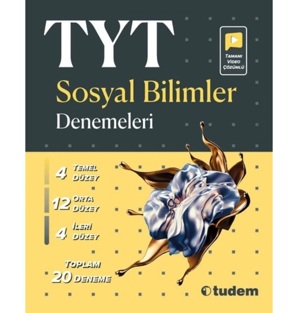 TUDEM TYT SOSYAL BİLİMLER DENEMELERİ
