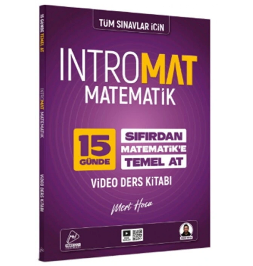 TÜM SINAVLAR INTROMAT MATEMATİK VİDEO DERS KİTABI MERT HOCA