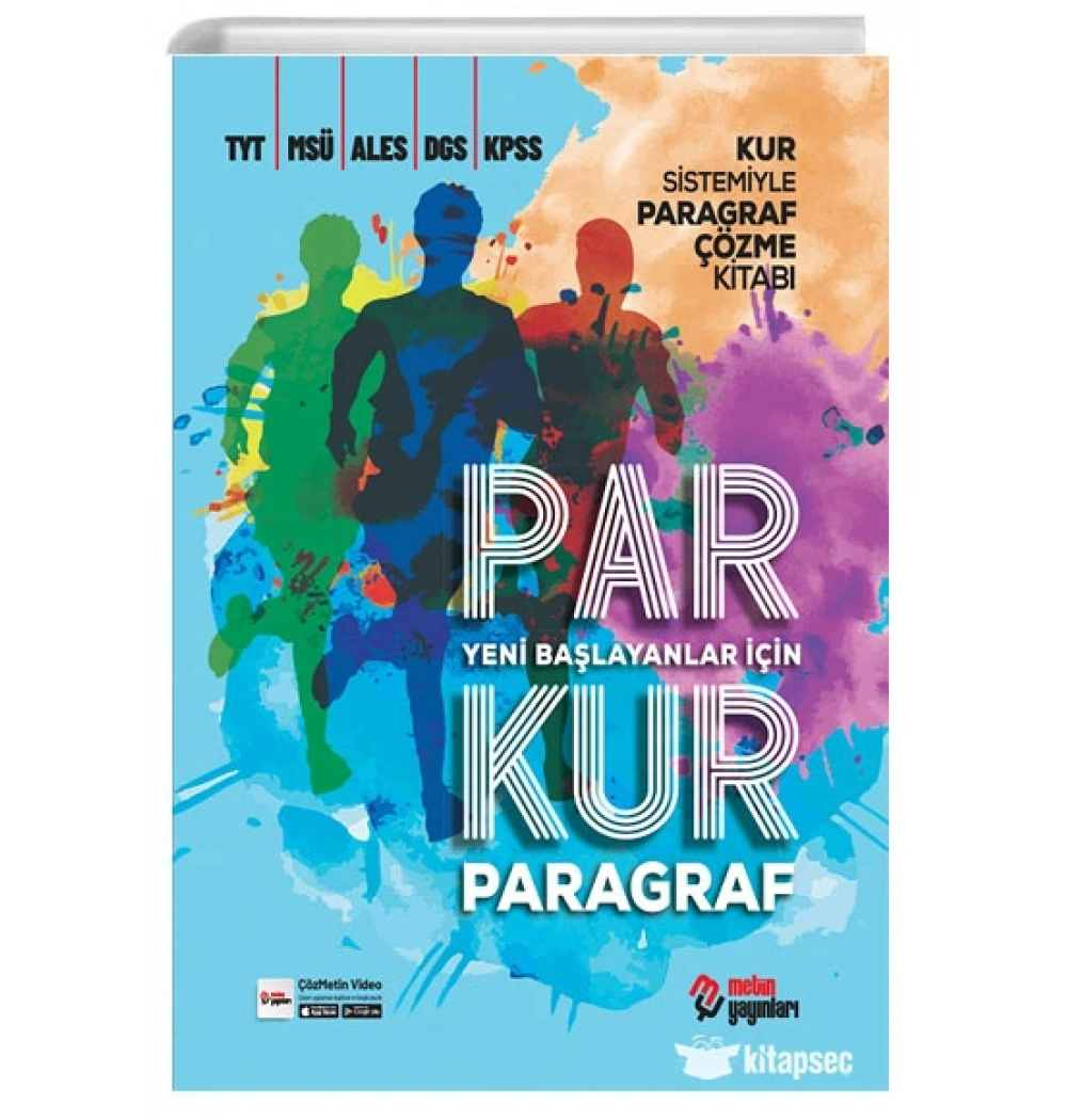 Tyt Ales Dgs Kpss 9.10.11.Sınıflar Parkur Paragraf Metin yayın