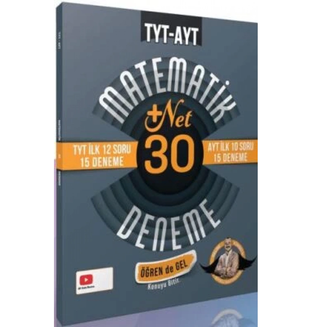 Tyt Ayt Matematik +Net 30 Deneme Bıyıklı Matematik