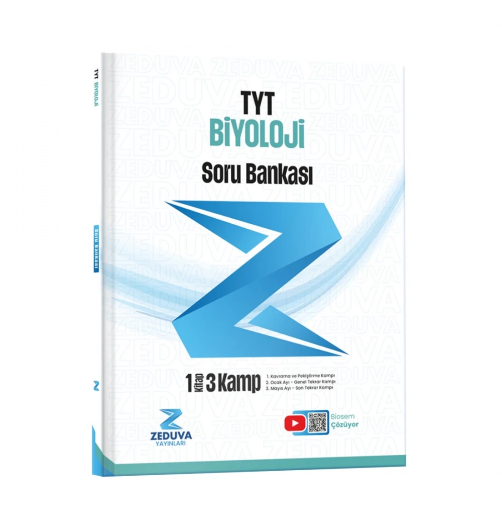 Tyt Biyoloji Soru Bankası Zeduva Yayınları