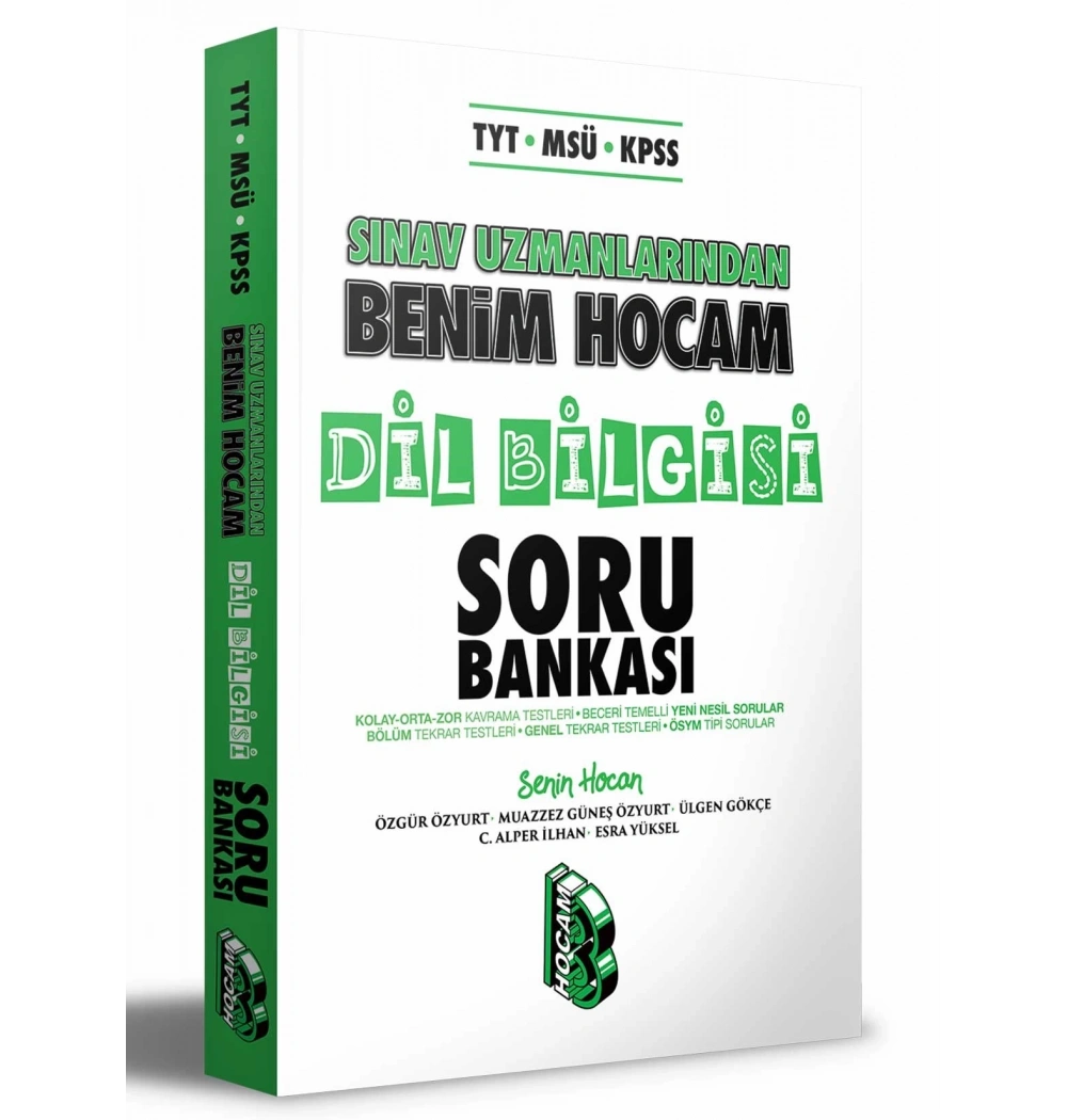 Tyt Msü Kpss Dilbilgisi Soru Bankası Benim Hocam