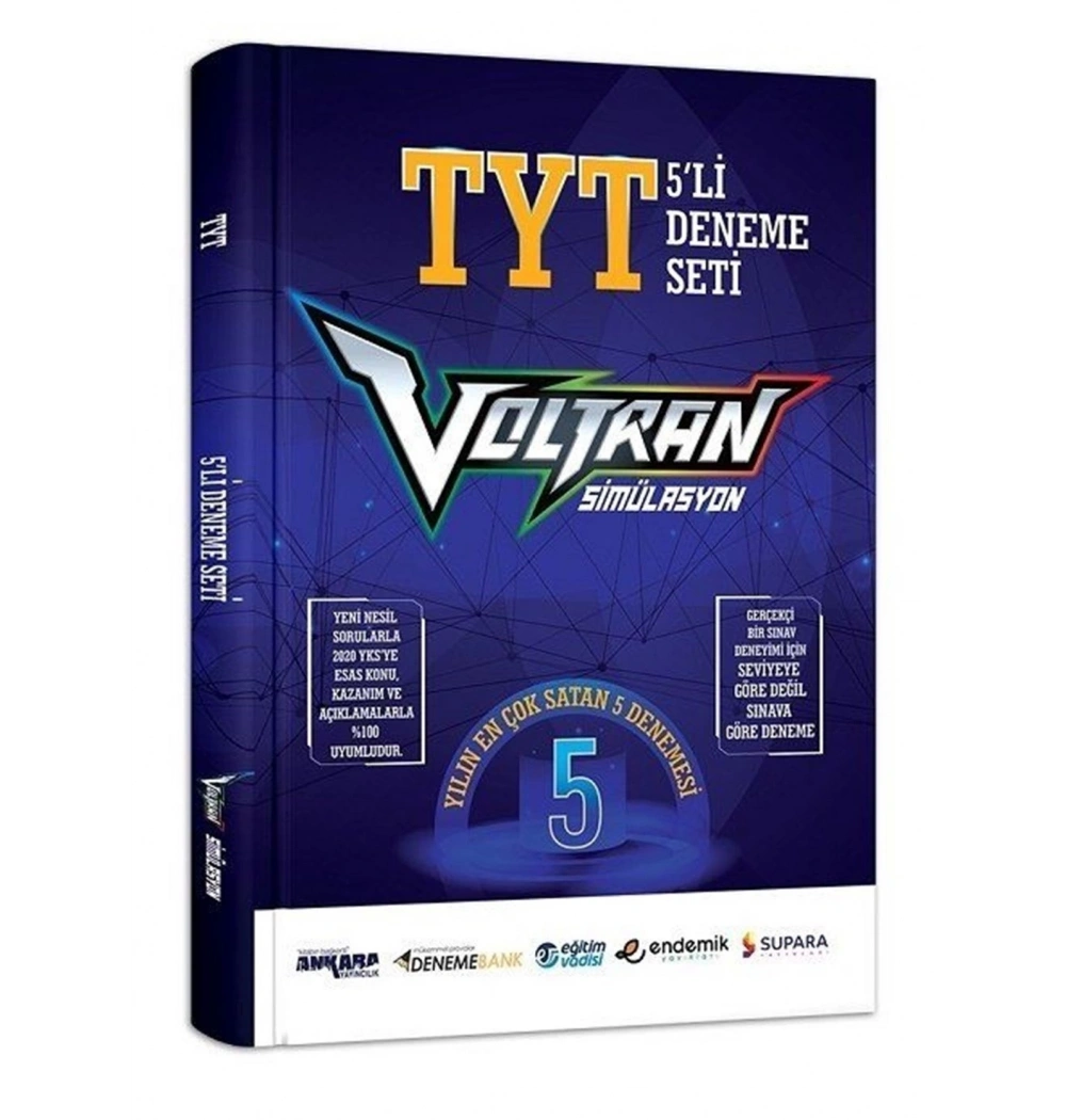 Tyt Voltran 5 Li̇ Deneme Seti̇ Ankara Yayın