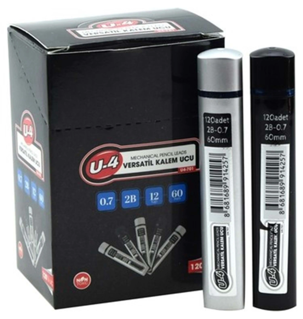 U-4 Min 60Mm 0.7 120Li Mixhq Versatil Kalem Ucu