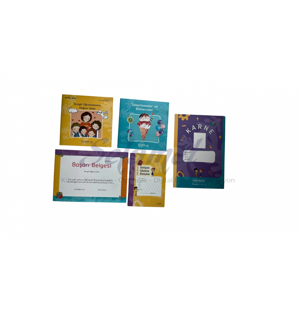 Uçanbalık Ana Sınıfı Seti 17 Parça Kutulu