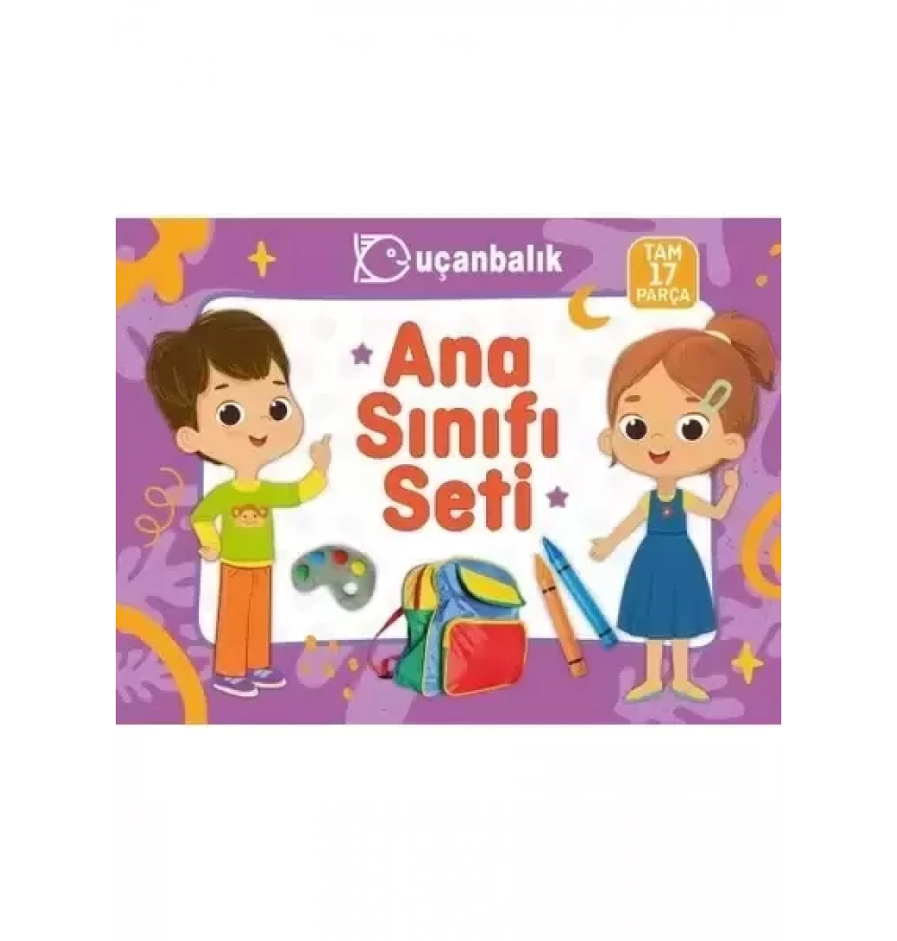 Uçanbalık Ana Sınıfı Seti 17 Parça Kutulu