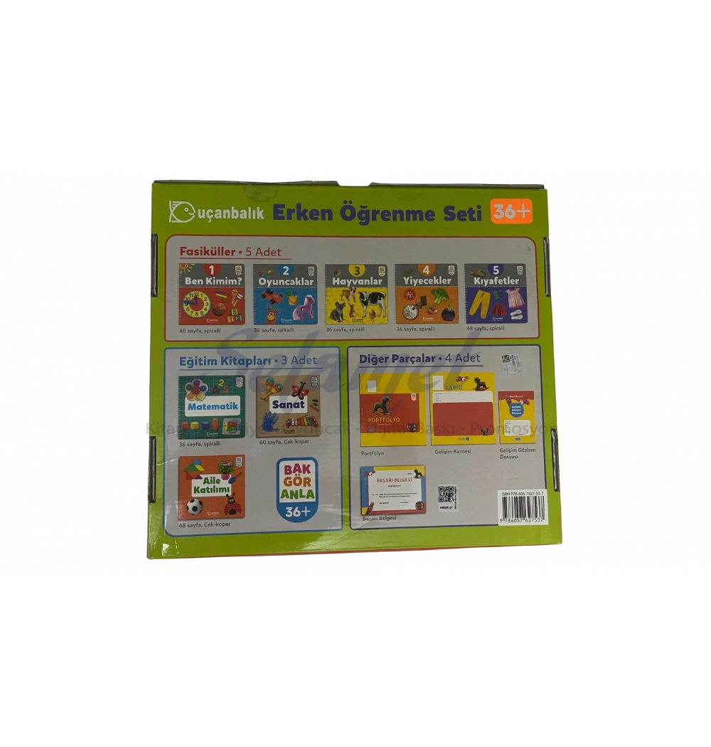 Uçanbalık Erken Öğrenme Seti 36 + Bak Gör Anla