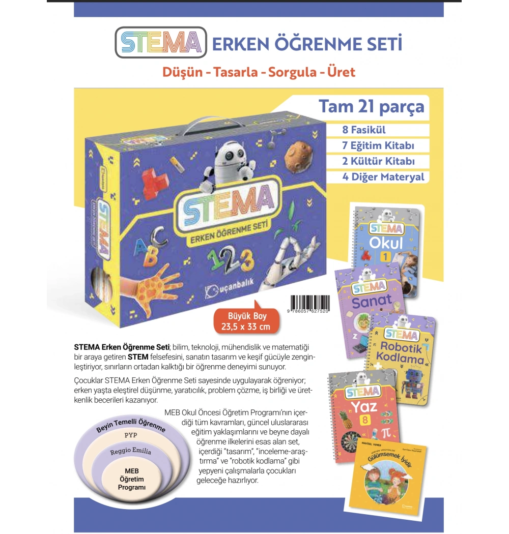 UÇANBALIK STEMA ERKEN ÖĞRENME SETİ