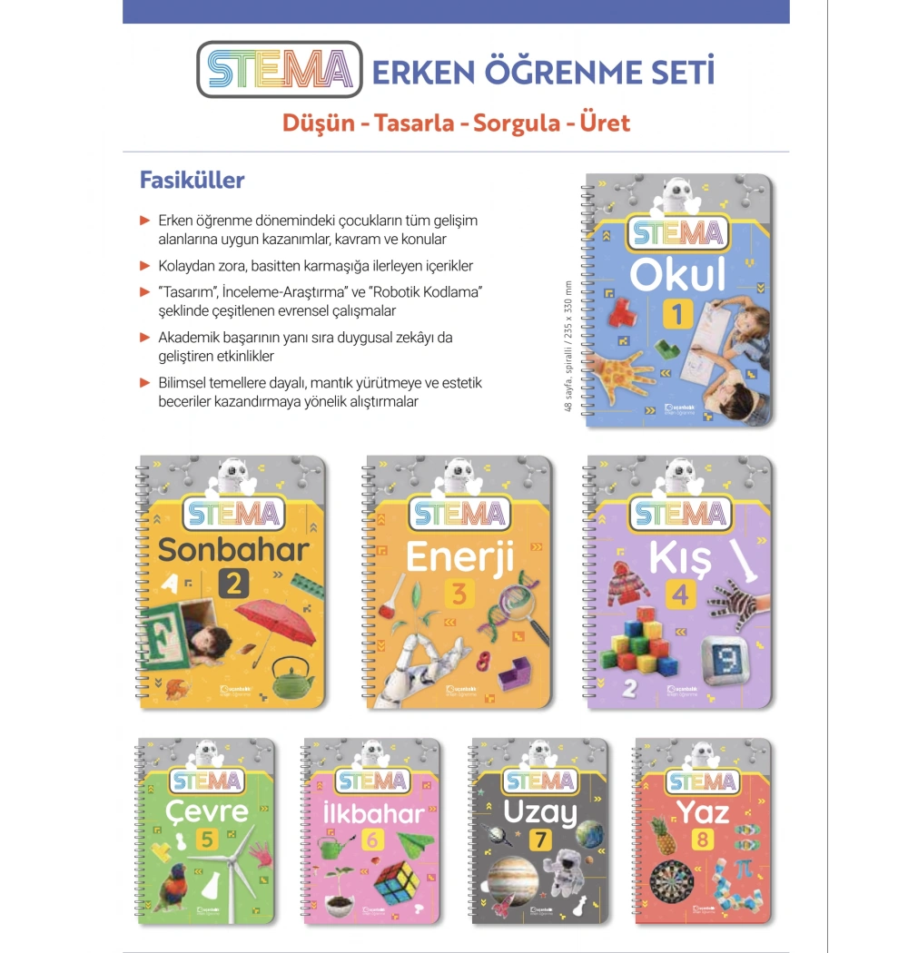 UÇANBALIK STEMA ERKEN ÖĞRENME SETİ