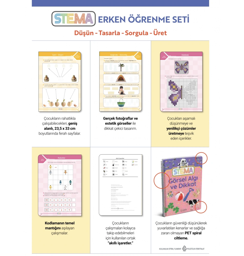 UÇANBALIK STEMA ERKEN ÖĞRENME SETİ