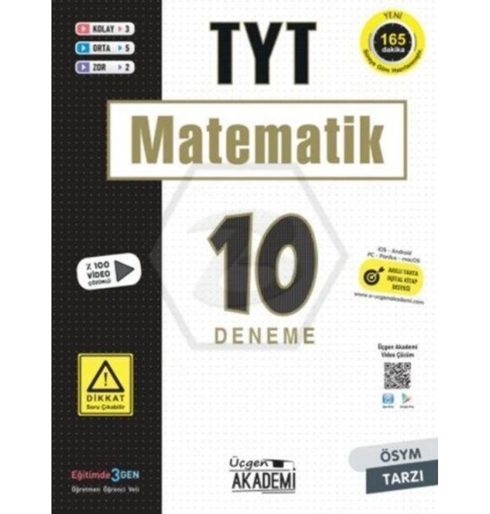 Üçgen Tyt Matematik 10 Deneme