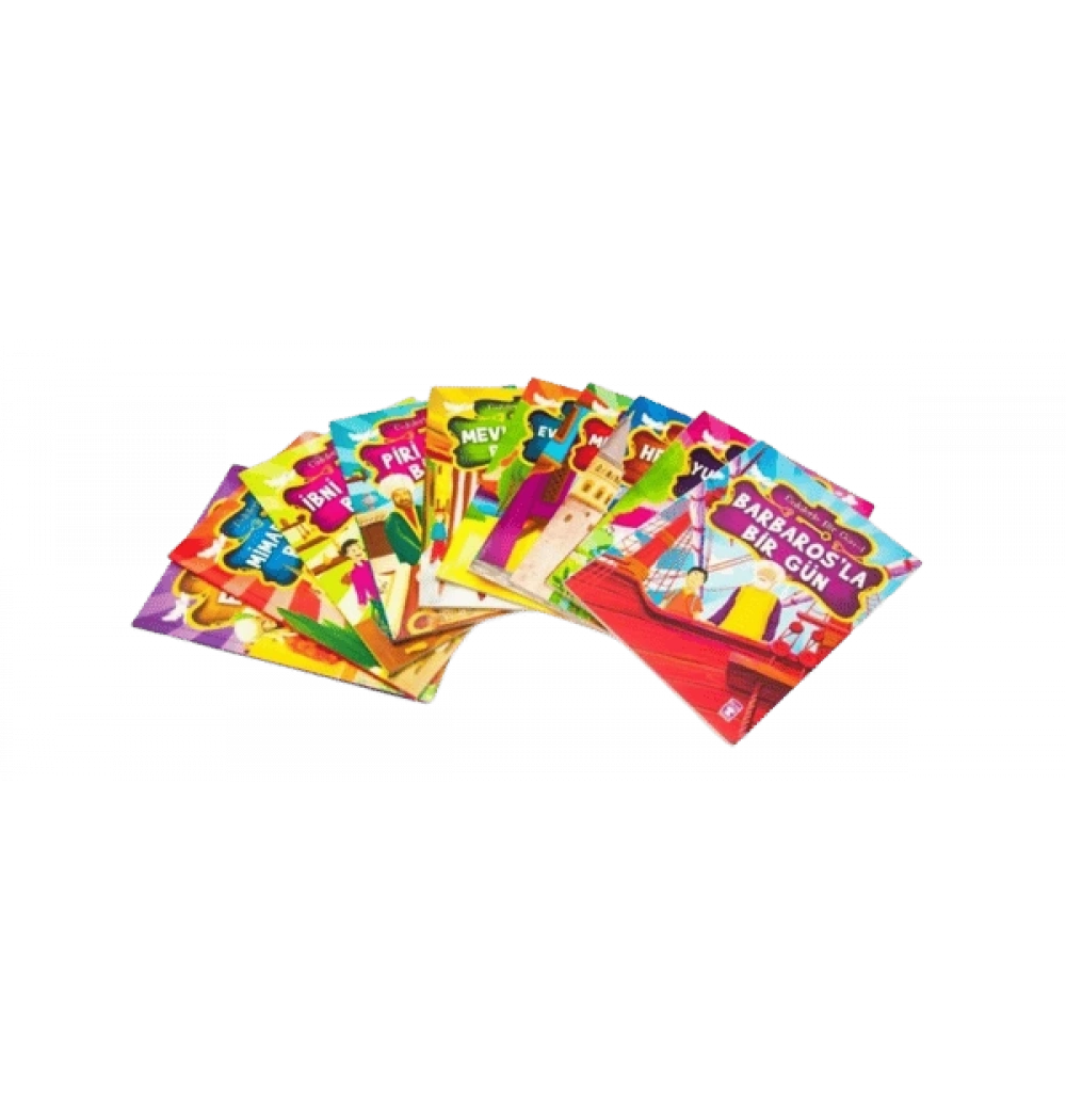 Ünlülerle Bir Gün 1.Set 10 Kitap Timaş Çocuk