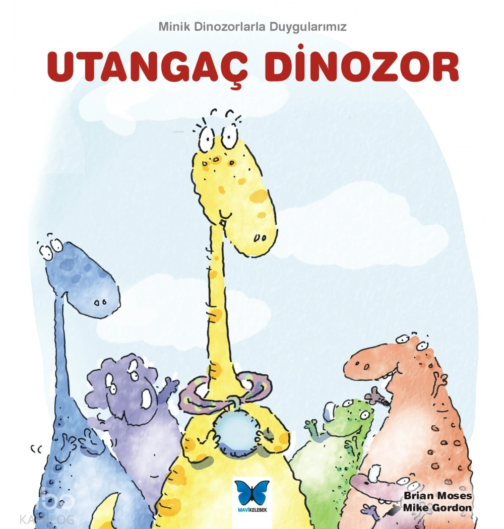 Utangaç Dinozor Mavi Kelebek
