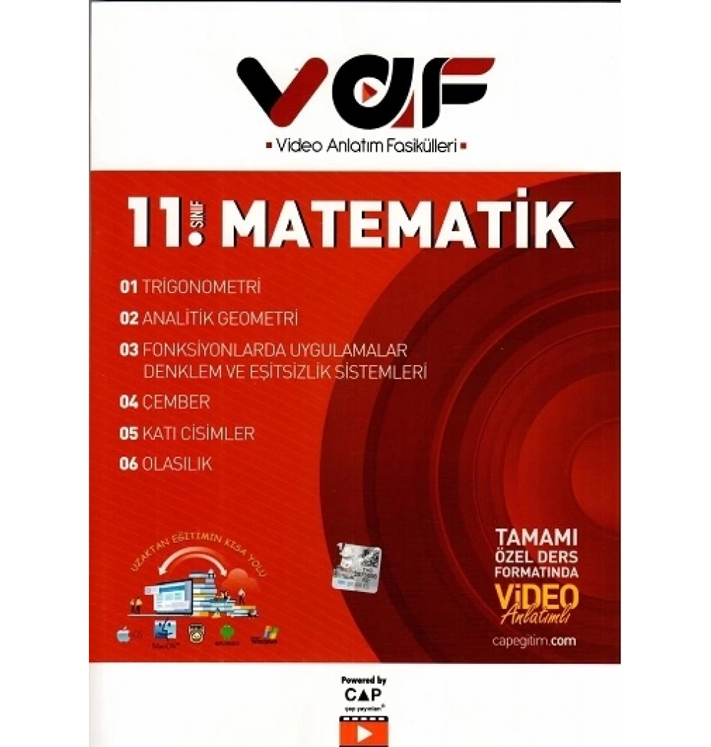 Vaf 11.Sınıf Matematik Fasikülleri